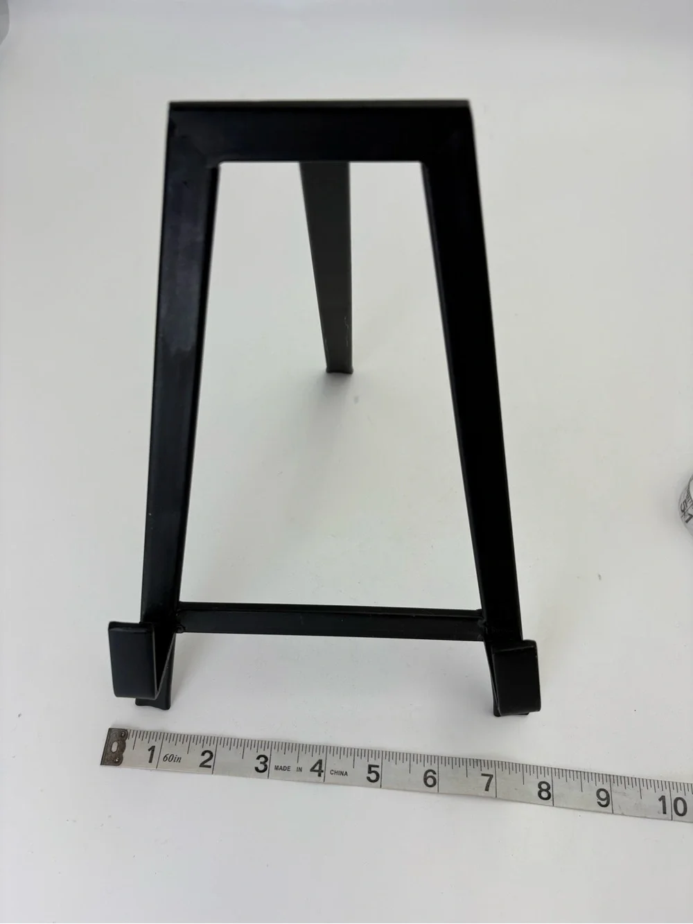 Medium Black Metal Display Easel Stand - Heavy Duty